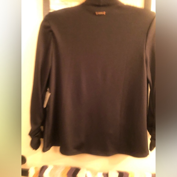 NWT Kasper Crop Dress Knit Crop Open Cardigan S - Picture 5 of 6